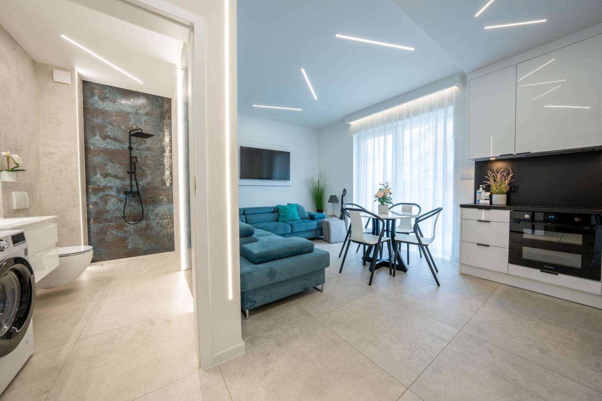 Apartament Z Tarasem Morska 8 Rewal 50M Do Morza Apartment ภายนอก รูปภาพ