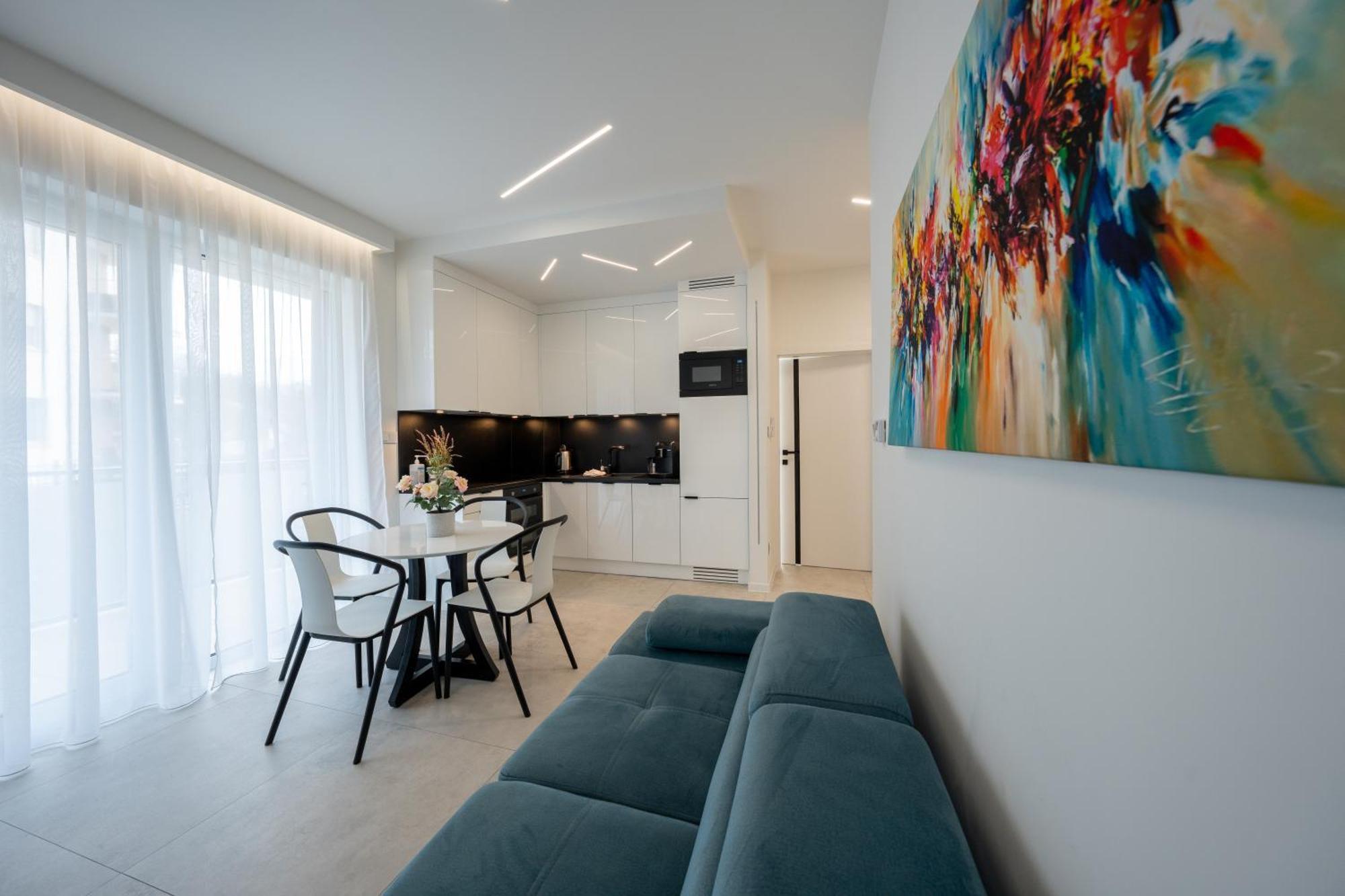 Apartament Z Tarasem Morska 8 Rewal 50M Do Morza Apartment ภายนอก รูปภาพ